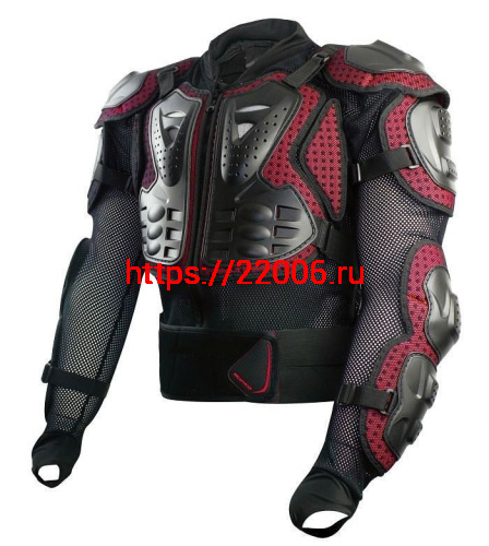 Куртка защитная (черепаха) AM02-2 черная (XL) Scoyco
