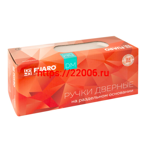 Ручка Fuaro (Фуаро) раздельная K.DM51.FLOW (FLOW DM) BL-24 черный фото 2