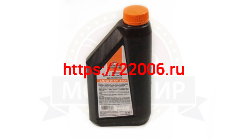 Масло  МОТОМИР для 4т двигателей, полусинтетика (+НАКЛ) SAE 5W30 API SJ/CE, 1 л. (12 шт. в упаковке) фото 2