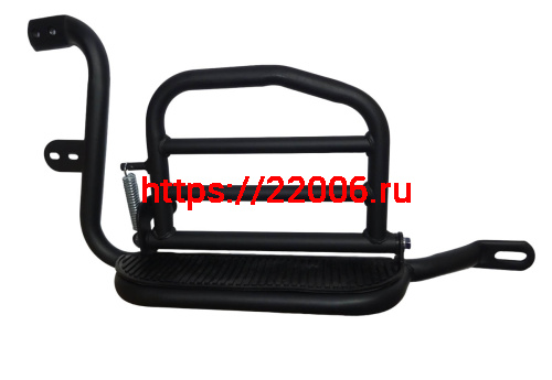 Подножка пассажира с подставкой для багажа COLT правая