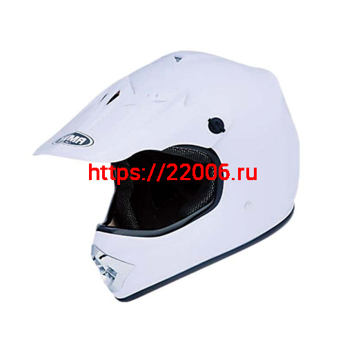 Мотошлем YM-210 KIDS белый (М) Мотошлем YM-210 KIDS белый (М)