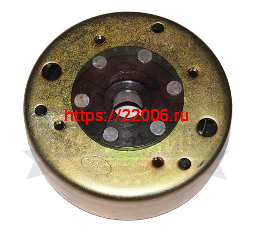Маховик зажигания GY6-125/150, 152QMI,157QMJ (0803) (6 катушек) внутр. d -85 мм