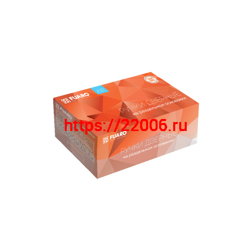 Ручка Fuaro (Фуаро) раздельная R.AR54.ALFA (ALFA AR) 140mm BL-24 черный фото 2 Ручка Fuaro (Фуаро) раздельная R.AR54.ALFA (ALFA AR) 140mm BL-24 черный фото 2