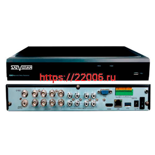 SVR-8115F v4.0 видеорегистратор гибридный