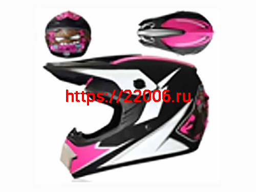 Мотошлем VIRTUE MD-905 Кросс черно-белый матовый (L) Мотошлем VIRTUE MD-905 Кросс черно-белый матовый (L)