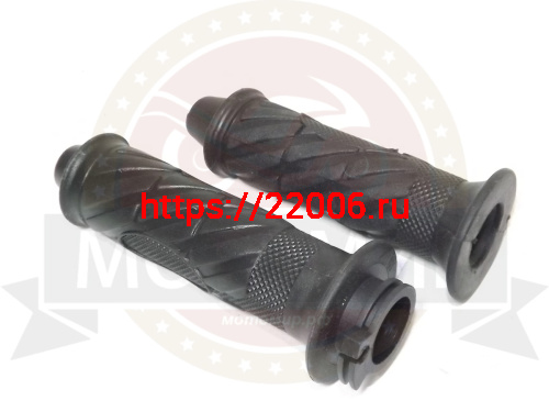 Ручки руля для скутера резиновые (пара) ( (ПР) Ручки руля для скутера резиновые (пара) ( (ПР)