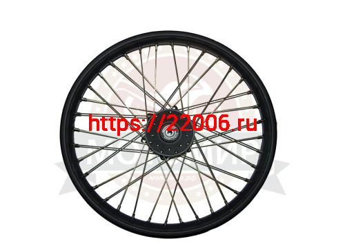Обод 21" передний спицы, диск. тормоз 1,85-21 (ПИТ-БАЙК250) ось 12мм, 6 отв фото 2 Обод 21" передний спицы, диск. тормоз 1,85-21 (ПИТ-БАЙК250) ось 12мм, 6 отв фото 2