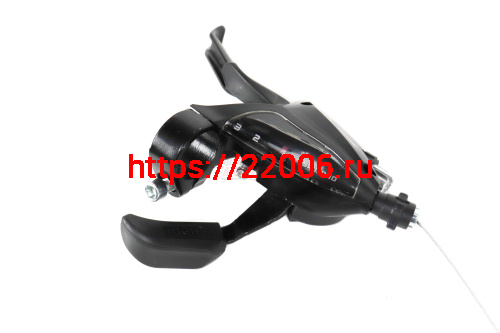 Шифтер/тормозная ручка SHIMANO Tourney EF500, левая, 3ск Шифтер/тормозная ручка SHIMANO Tourney EF500, левая, 3ск