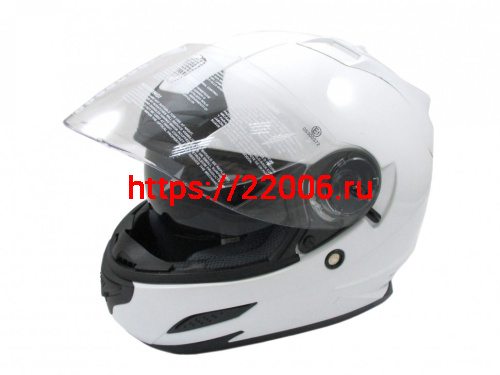 Мотошлем THH TS-44 white (XXL) с визором Мотошлем THH TS-44 white (XXL) с визором