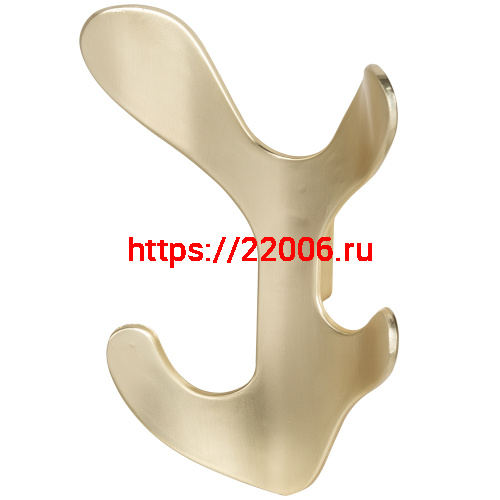 Крючок Ajax (Аякс) настенный MB-LM/K-005 SG матовое золото