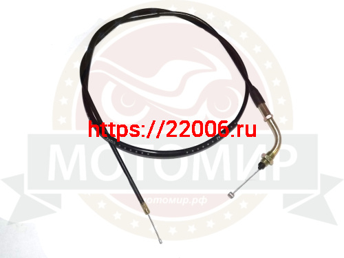 Трос газа L-1250мм, ход-90мм, трицикл Лифан, МотоМир Трос газа L-1250мм, ход-90мм, трицикл Лифан, МотоМир