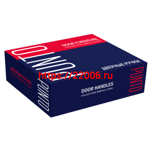 Ручка Punto (Пунто) раздельная R.TL54.BLADE (BLADE TL) WH-19 белый фото 3