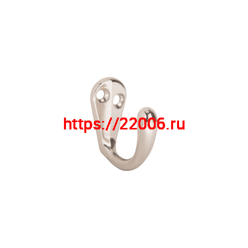 Крючок Ajax (Аякс) настенный MB-K-001 SN мат.никель Крючок Ajax (Аякс) настенный MB-K-001 SN мат.никель