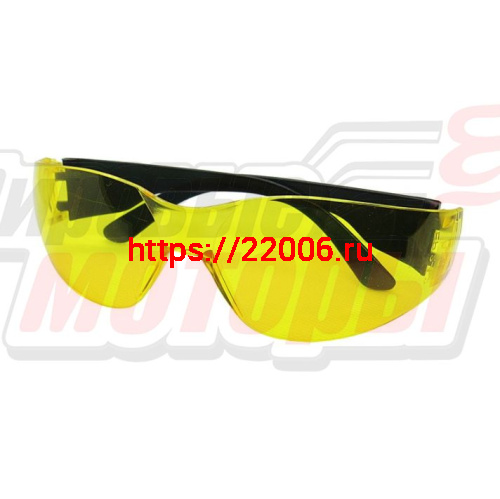 Очки защитные, ударопрочные желтые "Классик Тим" Очки защитные, ударопрочные желтые "Классик Тим"