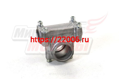 Кронштейн крепления рукояток к штанге мотокосы (28мм) (1700007) фото 2 Кронштейн крепления рукояток к штанге мотокосы (28мм) (1700007) фото 2