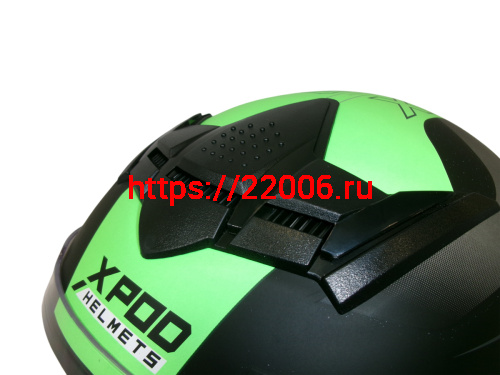 Шлем TVS RACING (Индия) XPOD DULL BLACK NEON GREEN размер L фото 8 Шлем TVS RACING (Индия) XPOD DULL BLACK NEON GREEN размер L фото 8