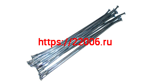 Спица переднего колеса с ниппелем 19" (32 штуки в комплекте) Спица переднего колеса с ниппелем 19" (32 штуки в комплекте)