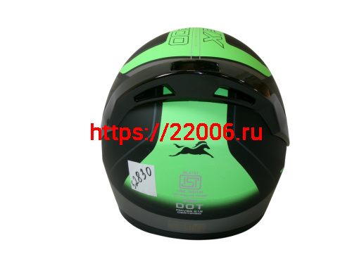 Шлем TVS RACING (Индия) XPOD DULL BLACK NEON GREEN размер L фото 3 Шлем TVS RACING (Индия) XPOD DULL BLACK NEON GREEN размер L фото 3