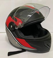 Мотошлем закрытый FGN-888 черный матовый (без размера)