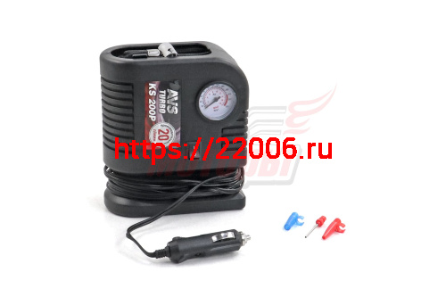 Компрессор автомобильный AVS KS200P (7атм.20л/мин.100 Ватт) Компрессор автомобильный AVS KS200P (7атм.20л/мин.100 Ватт)