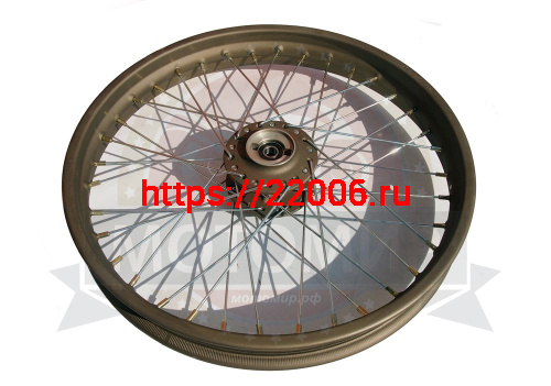 Обод 19" передний спицы,  диск. тормоз 1,85-19  FIREGUARD TRAIL 250, 36H, ось15мм., 4 отв (54010133)