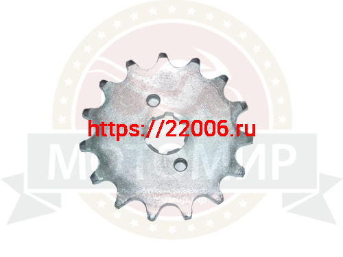 Звезда 15 зуб. (520) (d18-20, 2х34) цепи, ведущая Falcon250 фото 2 Звезда 15 зуб. (520) (d18-20, 2х34) цепи, ведущая Falcon250 фото 2