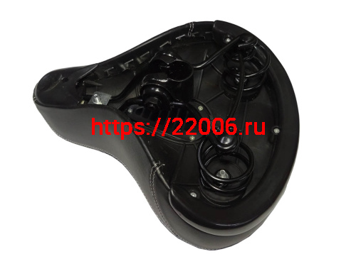 Сиденье вело простое на пружинах 265х235мм, Урал мяг.покр., с вентиляцией (EPSD-63) (вес 760г) фото 4 Сиденье вело простое на пружинах 265х235мм, Урал мяг.покр., с вентиляцией (EPSD-63) (вес 760г) фото 4