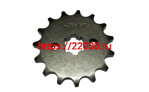 Звезда 15 зуб. (428) (d14-17, 2х30) цепи, ведущая Баджадж Боксер 150 JV551000 (аналог) Звезда 15 зуб. (428) (d14-17, 2х30) цепи, ведущая Баджадж Боксер 150 JV551000 (аналог)
