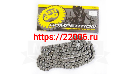 Цепь (428) SFR -128 зв. (Муравей, Тула, VIRUS250, аналог ПР 12.7-18,2) цветная коробочка (НАБОР Цепь (428) SFR -128 зв. (Муравей, Тула, VIRUS250, аналог ПР 12.7-18,2) цветная коробочка (НАБОР