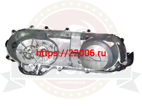 Крышка картера GY6-50 левая длиная 12" 430мм (вариатора FT50QT-10 (729 ремень) голая фото 3 Крышка картера GY6-50 левая длиная 12" 430мм (вариатора FT50QT-10 (729 ремень) голая фото 3