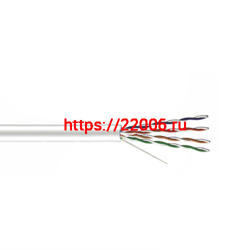 Кабель PLEXUS UTP 4PR 24AWG CCA CAT 5e, PVC (0,45) 305м Кабель PLEXUS UTP 4PR 24AWG CCA CAT 5e, PVC (0,45) 305м