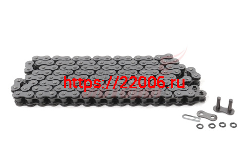 Цепь 124 зв. (520) (O-ring) ("Двойной ресурс", с сальниками) (завод, г.Киров) об.двиг.до 600см3 Цепь 124 зв. (520) (O-ring) ("Двойной ресурс", с сальниками) (завод, г.Киров) об.двиг.до 600см3