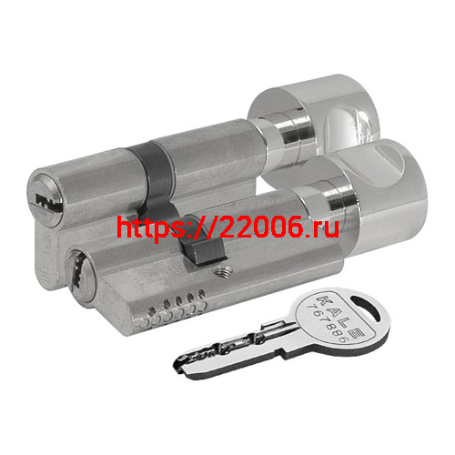 Цилиндровый механизм Kale kilit (Кале килит) с вертушкой 164 OBS SCE/110 (40+10+60) mm никель 5 кл. фото 3 Цилиндровый механизм Kale kilit (Кале килит) с вертушкой 164 OBS SCE/110 (40+10+60) mm никель 5 кл. фото 3