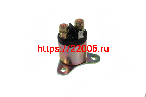 Реле электростартера 173F/177F/182F/188F/190F/192F (втягивающее) Реле электростартера 173F/177F/182F/188F/190F/192F (втягивающее)