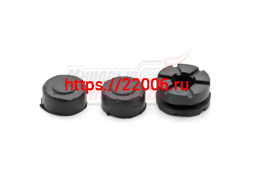 Набор резиновых деталей бензобака ALPHA (1 большая и 2 маленьких круглых) Набор резиновых деталей бензобака ALPHA (1 большая и 2 маленьких круглых)