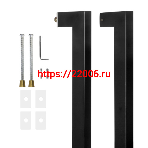 Ручка-скоба Fuaro (Фуаро) PULL.PH38/1500.26 INOX 304 (PH-26-38/1500-INOX) BLACK фото 2 Ручка-скоба Fuaro (Фуаро) PULL.PH38/1500.26 INOX 304 (PH-26-38/1500-INOX) BLACK фото 2