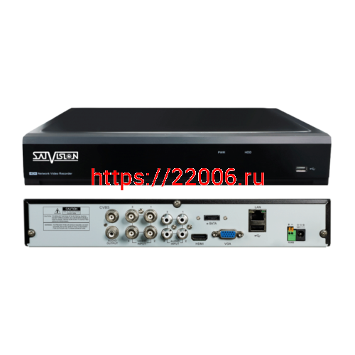 SVR-4115P v3.0 видеорегистратор гибридный SVR-4115P v3.0 видеорегистратор гибридный