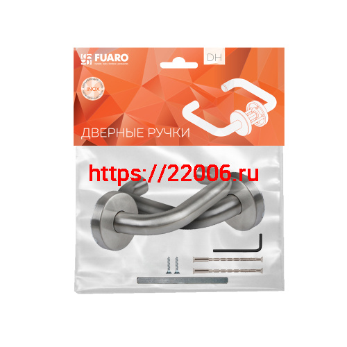 Ручка Fuaro (Фуаро) раздельная R.DSS304-0203/19 (DSS-0203/19) INOX 304 фото 2 Ручка Fuaro (Фуаро) раздельная R.DSS304-0203/19 (DSS-0203/19) INOX 304 фото 2