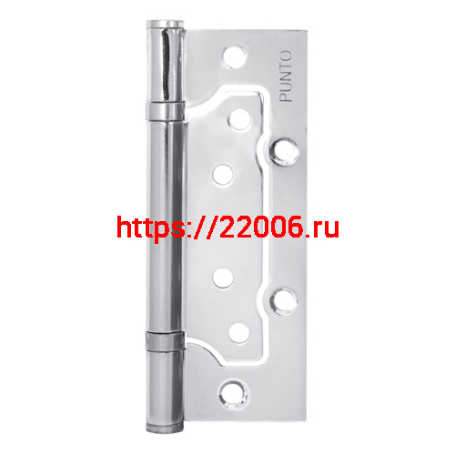 Петля Punto (Пунто) универсальная без врезки IN5200W CP (200-2B 125x2,5) хром Петля Punto (Пунто) универсальная без врезки IN5200W CP (200-2B 125x2,5) хром