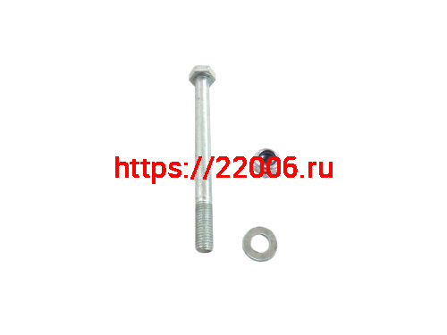 Ось колеса тачки садовой, М10х120 мм с гайкой и шайбой фото 2 Ось колеса тачки садовой, М10х120 мм с гайкой и шайбой фото 2