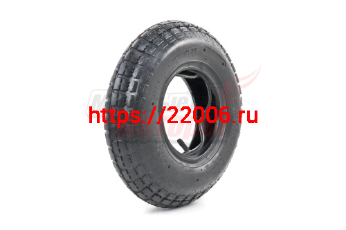 Покрышка тачки садовой 6" 4,00-6 камерная (С КАМЕРОЙ) МАРКИРОВАННАЯ Покрышка тачки садовой 6" 4,00-6 камерная (С КАМЕРОЙ) МАРКИРОВАННАЯ