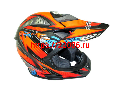 Мотошлем SAFEBET HF-116 (cross) black Q152-O (M) Мотошлем SAFEBET HF-116 (cross) black Q152-O (M)