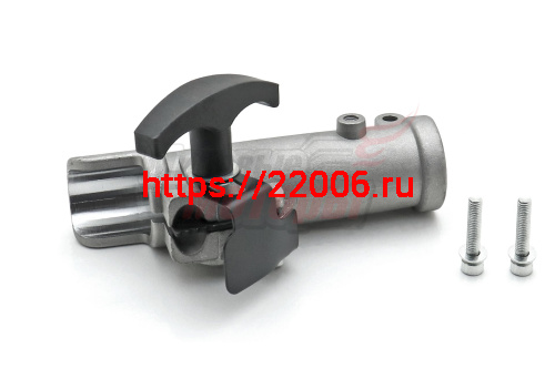 Кронштейн соединительный с втулкой 7шлицов (разъёмной штанги 26мм) мотокосы GBC-026/033/043(В СБОРЕ)