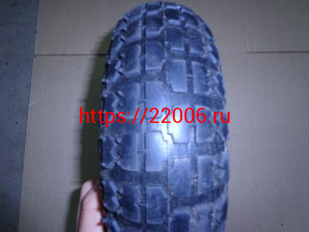 Покрышка тачки садовой 8" 4,00-8 камерная (БЕЗ КАМЕРЫ) МАРКИРОВАННАЯ фото 2 Покрышка тачки садовой 8" 4,00-8 камерная (БЕЗ КАМЕРЫ) МАРКИРОВАННАЯ фото 2