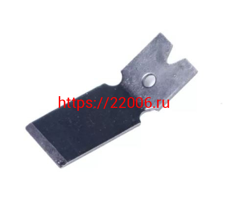 Нож (отсекатель) лески защитного кожуха триммера 26-52 сс (широкий, под 2 самореза) Нож (отсекатель) лески защитного кожуха триммера 26-52 сс (широкий, под 2 самореза)