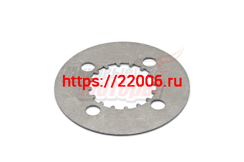 Диск сцепления Мопед ведущ. металл. шлицы внутрь (промежут.) Диск сцепления Мопед ведущ. металл. шлицы внутрь (промежут.)