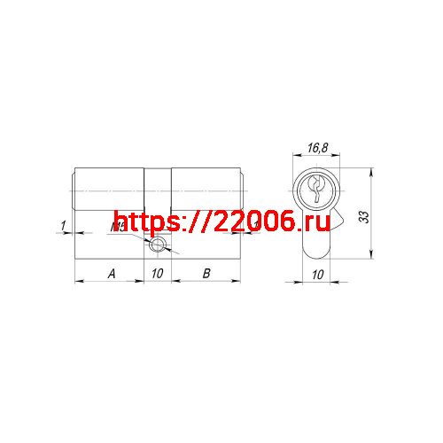 Цилиндровый Ajax (Аякс) механизм (AX100/70) AX1000Key70 (30+10+30)/HD AB бронза 4Key фото 3 Цилиндровый Ajax (Аякс) механизм (AX100/70) AX1000Key70 (30+10+30)/HD AB бронза 4Key фото 3