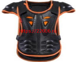 Защита тела (черепаха) детская (Free size) HEROBIKE черно-оранжевая жилет ARMOR Защита тела (черепаха) детская (Free size) HEROBIKE черно-оранжевая жилет ARMOR
