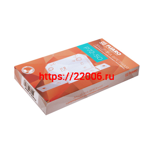 Защелка Fuaro (Фуаро) врезная PLASTP72-50 (P72-50) CP хром фото 2