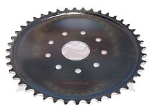 Звезда 44 зуб. (415) цепи, задняя  "Газуля" F50/72/80/100 голая (9 круглых отверстий)